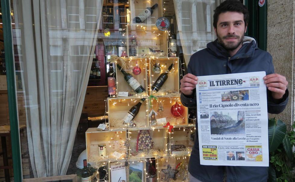 Feste in bottiglia, pardon In Barricaia
