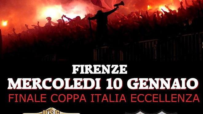 Un pullman organizzato dai tifosi per la finale di Coppa Italia a Firenze