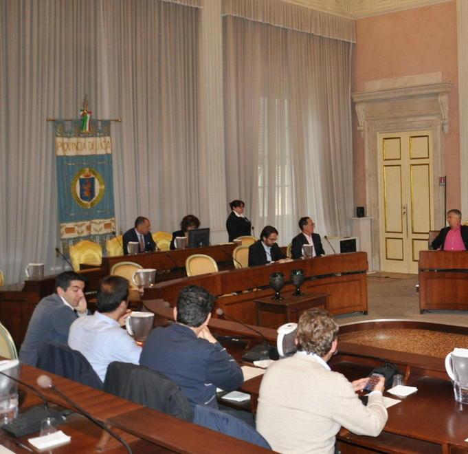 Prima seduta del consiglio provinciale