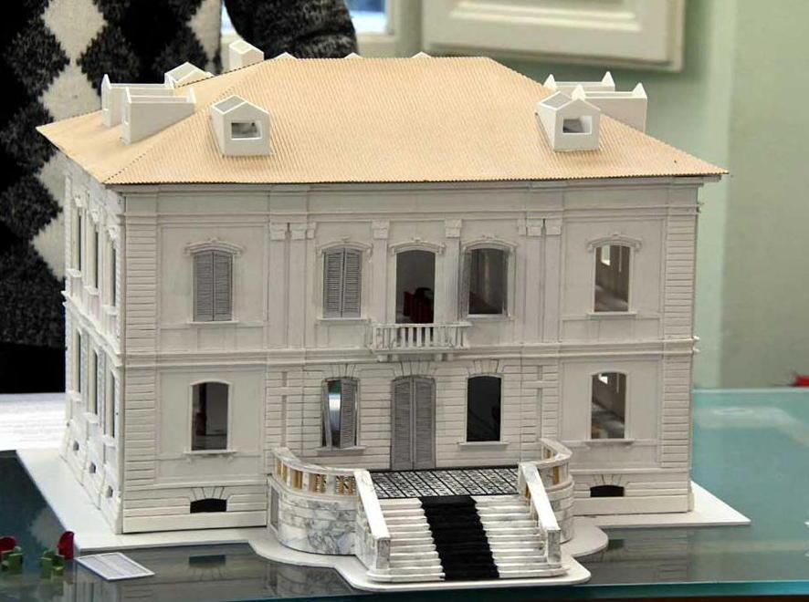 Villa Cuturi si trasforma in un modellino 