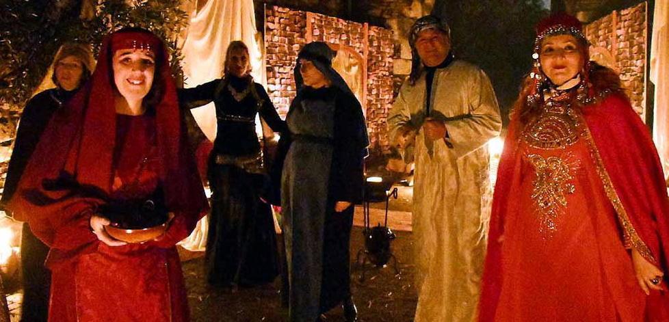 Presepe vivente boom di visitatori