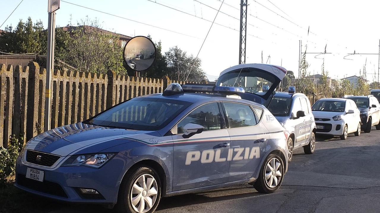 Una volante della polizia