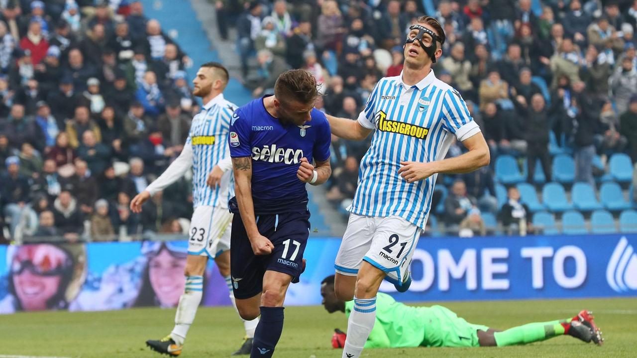 Immobile mette la Spal in ginocchio