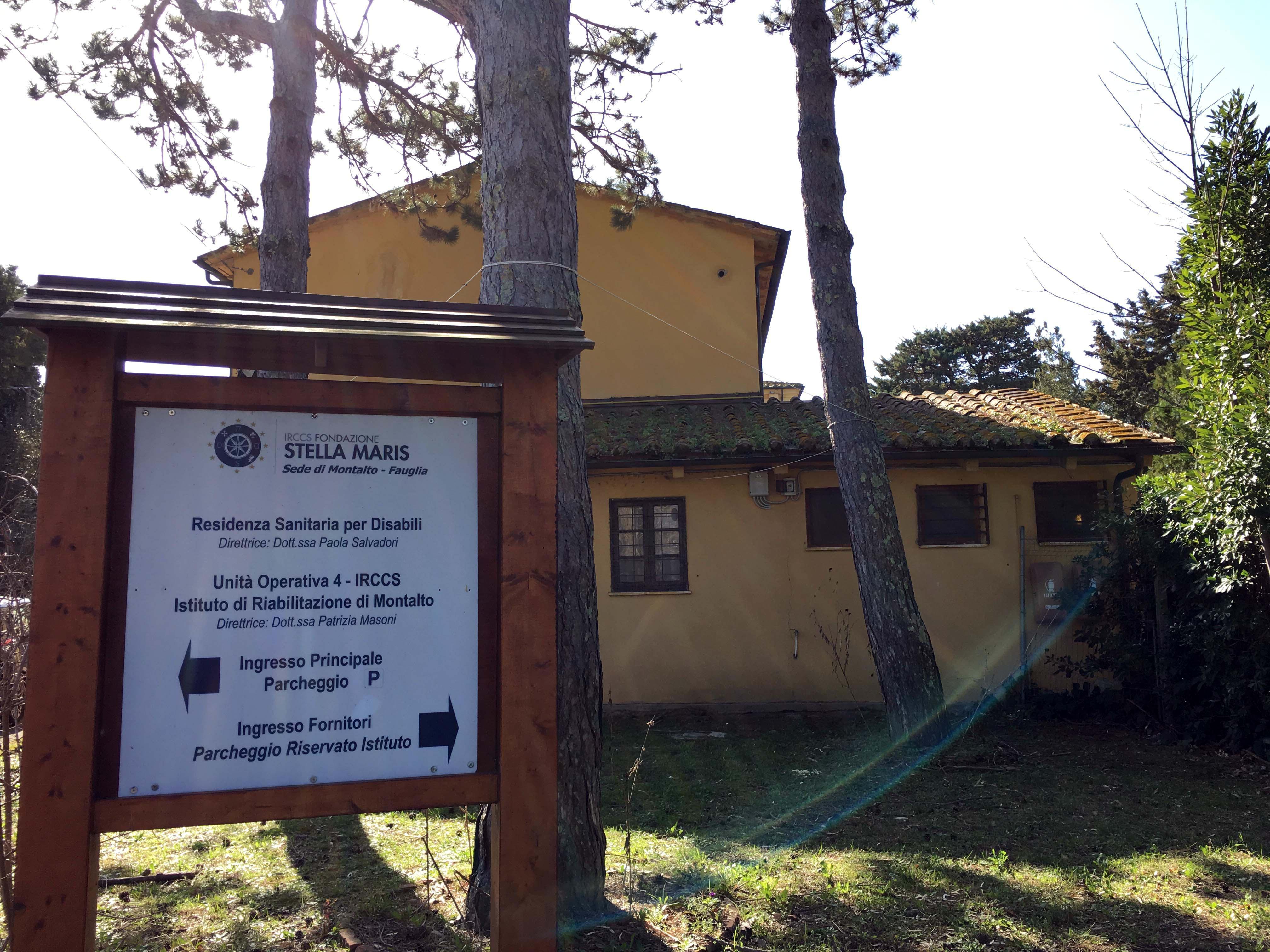 La residenza sanitaria per disabili “Stella Maris” a Montalto di Fauglia