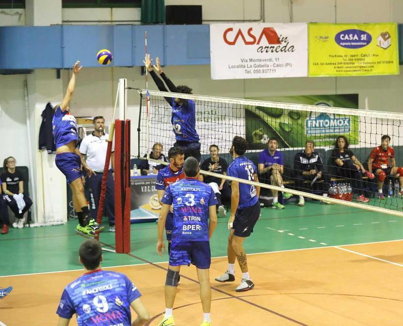 Peimar Calci, scontro diretto con Mirandola 