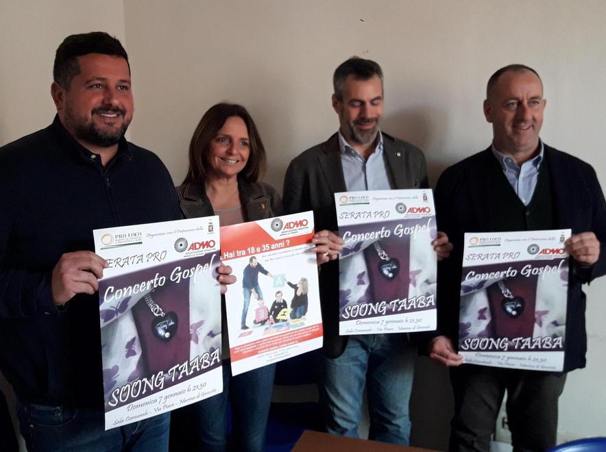 Proloco, progetto solidarietà Concerto in favore di Admo