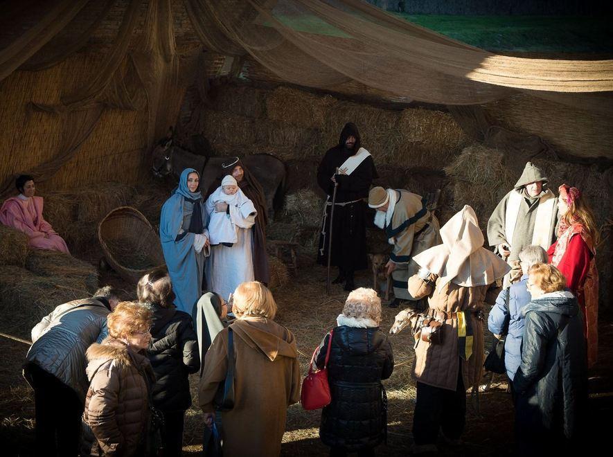 Il Presepe vivente oggi sfida il maltempo 