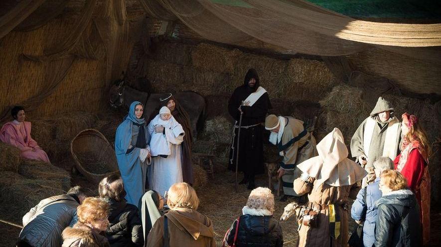 Il Presepe vivente oggi sfida il maltempo