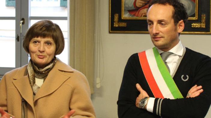 Una sala della biblioteca intitolata a Cecchini