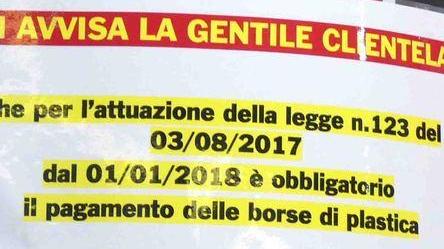 Sacchetto “bio”, in farmacia quasi nessuno li chiede