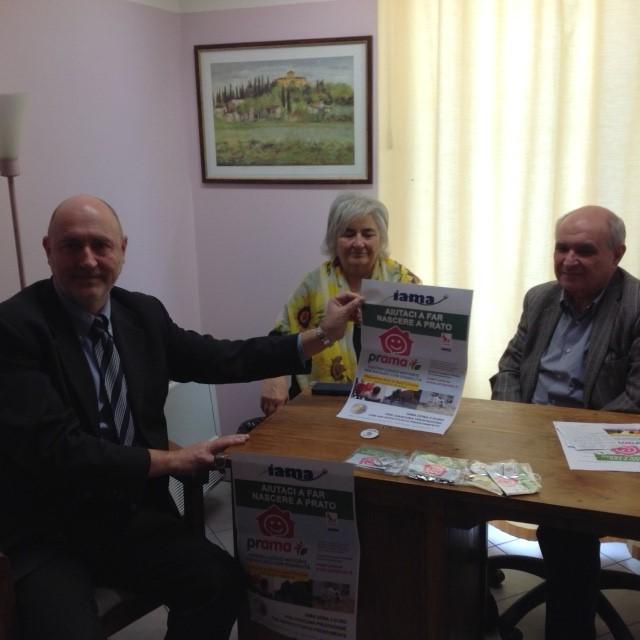 Claudio Sarti, Lorella Giuntoli e Antonio Cirri