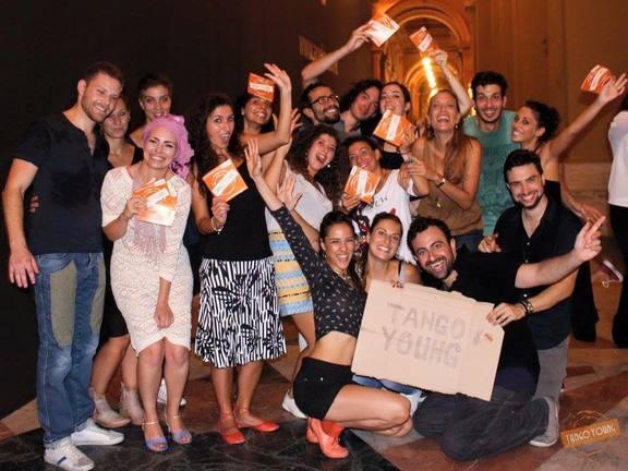Flashmob dell’associazione sportiva  dilettantistica Pablo Tango