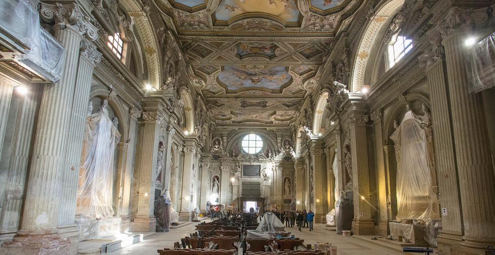 S. Agostino, così rinasce un capolavoro barocco a Modena
