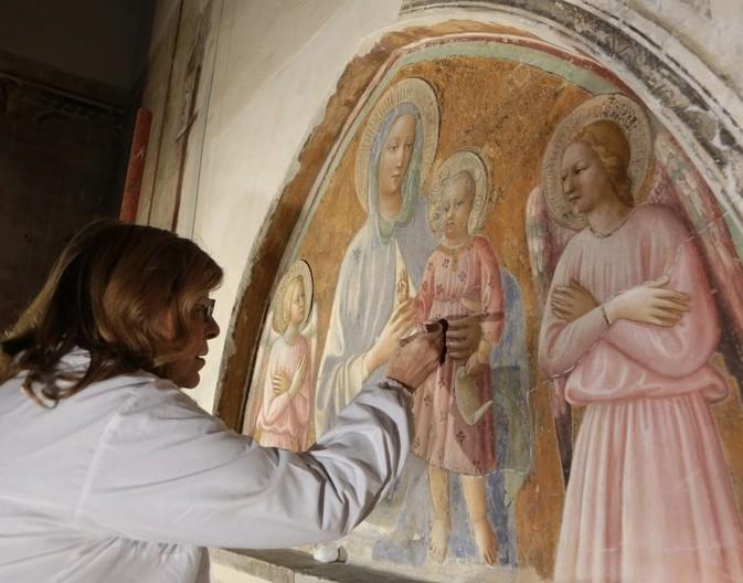 Empoli riabbraccia l’opera restaurata di Masolino