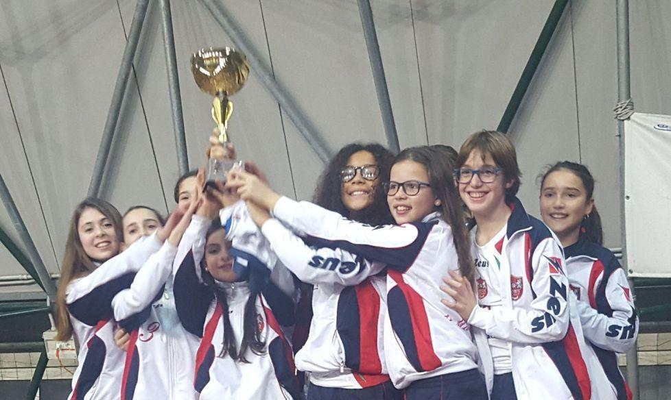 Primo posto per le Under 12 al torneo Città di Zagarolo 