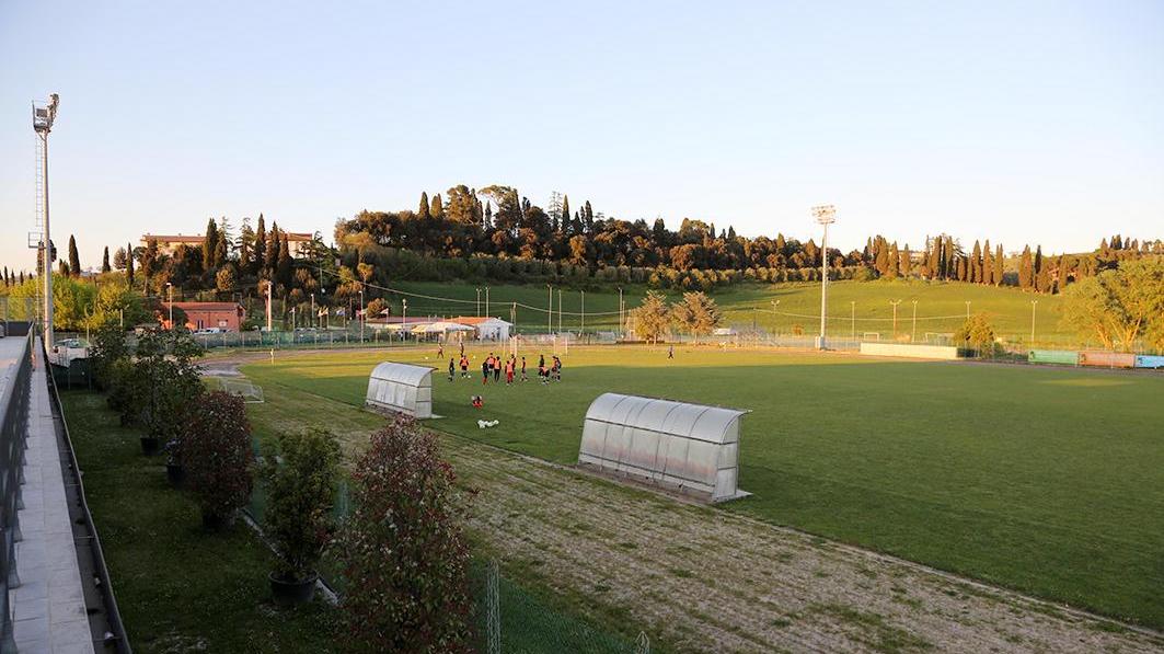 L'impianto sportivo di Vinci