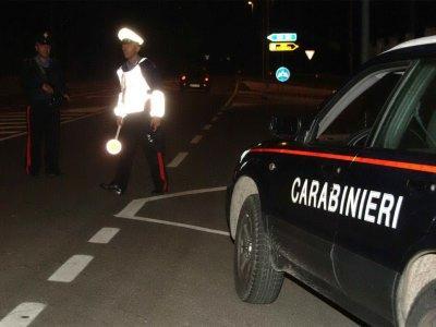 Un intervento dei carabinieri (archivio)