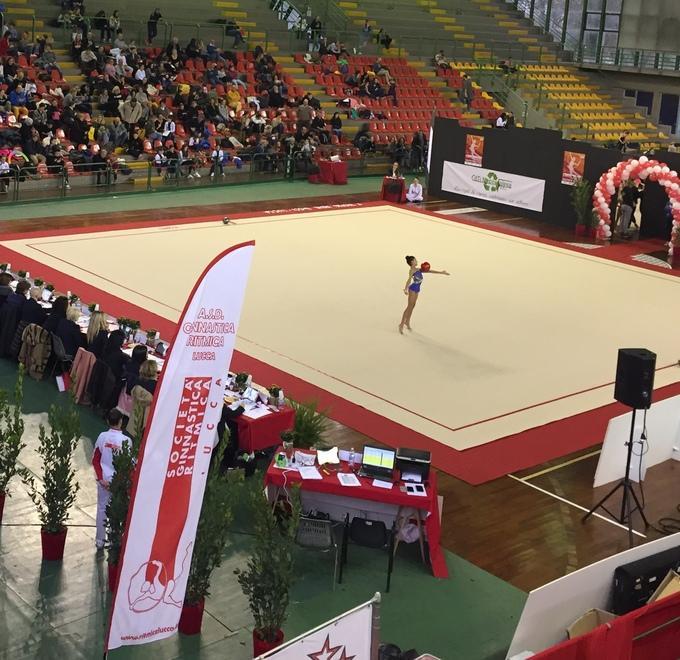Le promesse della Ritmica sfilano al trofeo Irene Bacci 
