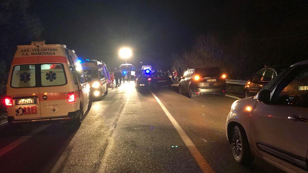 Grave l'anziano di Siniscola coinvolto nello scontro sulla 389