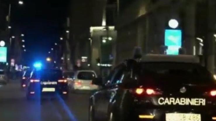 I carabinieri in azione durante l'operazione Stige in Calabria (dal video girato dai carabinieri)