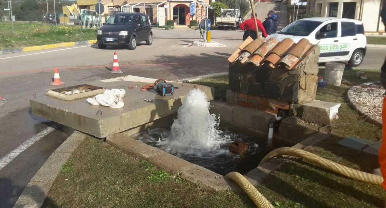Condotta guasta in centro riparazione in poche ore 