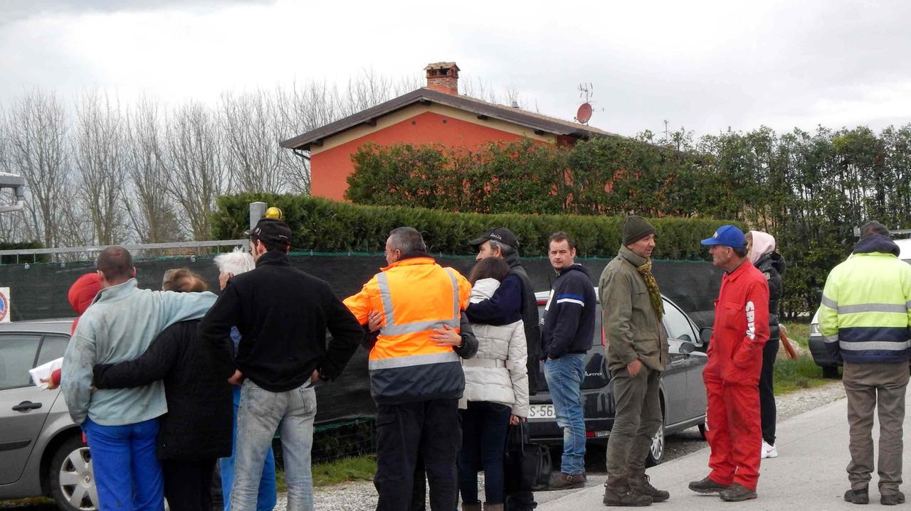 Il giorno dell'incidente sul lavoro nell'azienda agricola