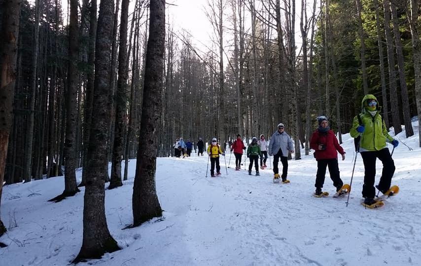 Trekking con le ciaspole tra i paesaggi magici dell'Appennino