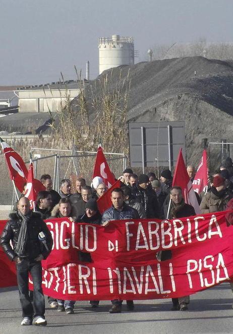 L’affitto dell’azienda per salvare gli operai dei Cantieri di Pisa 
