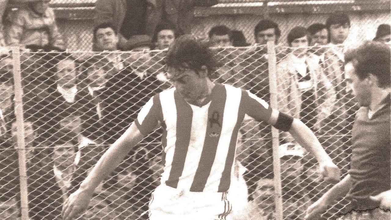 Paolo Rosi quando giocava in serie A con il Lanerossi Vicenza