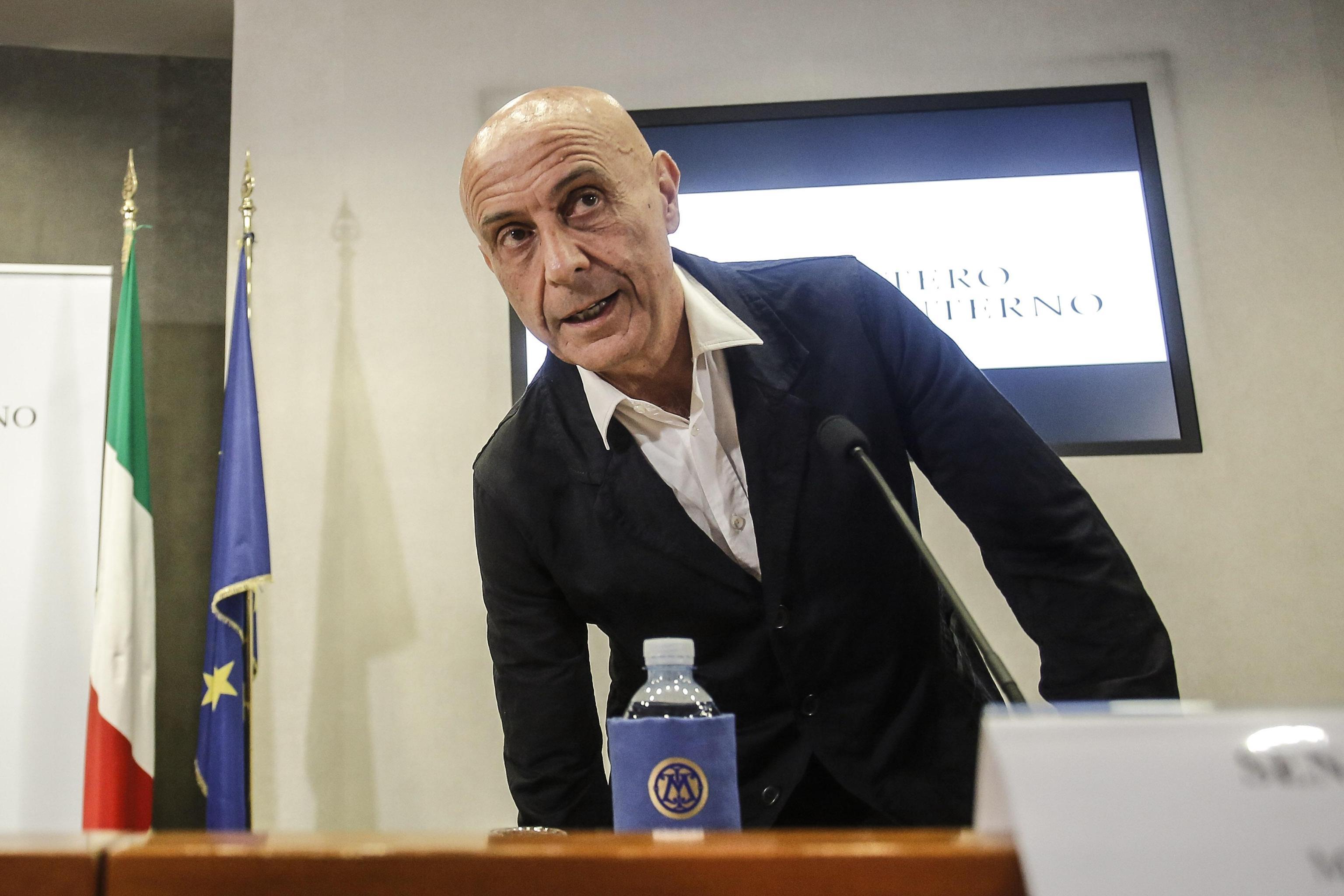 Il ministro dell'Interno Marco Minniti