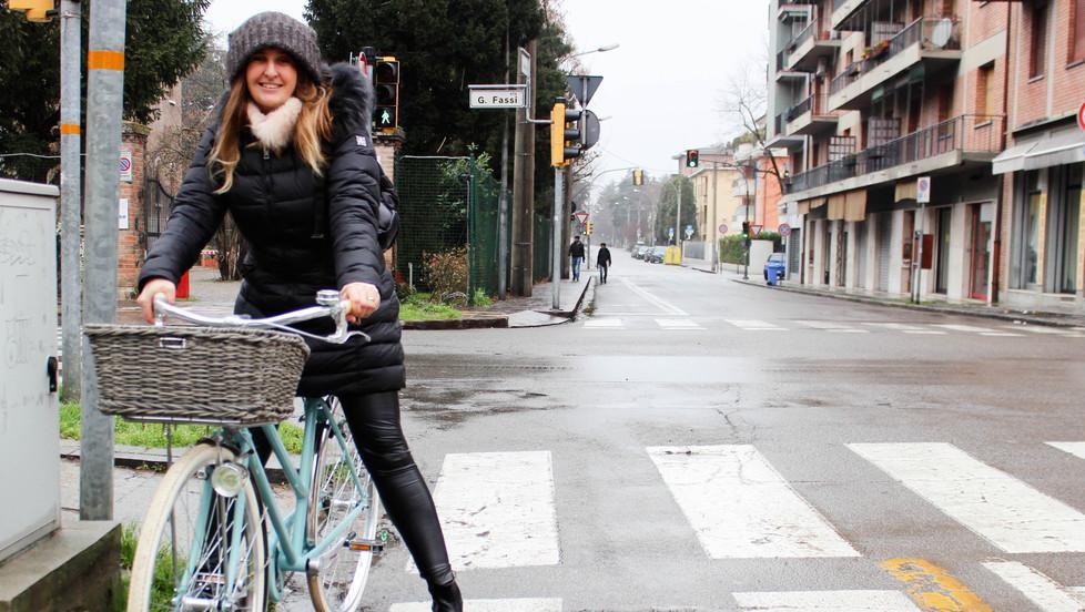 Carpi, da diciotto anni non usa più l’auto e si sposta in bici 