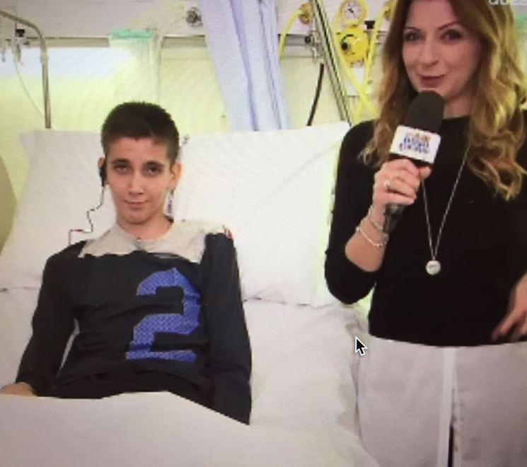 Lorenzo alla prof: «Grazie per avermi salvato la vita» 