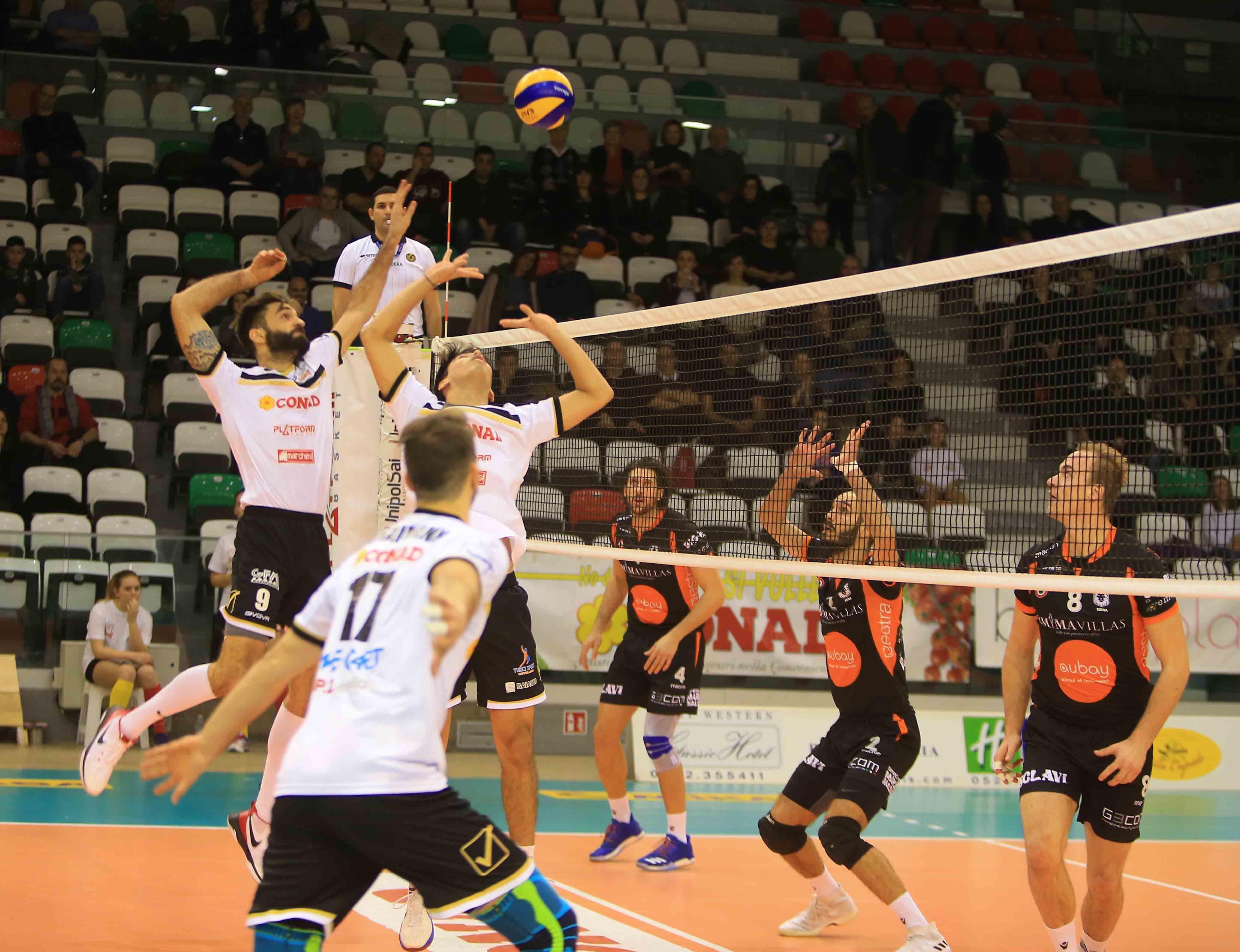 Volley A2, la Conad Tricolore sconfitta da Siena al Bigi