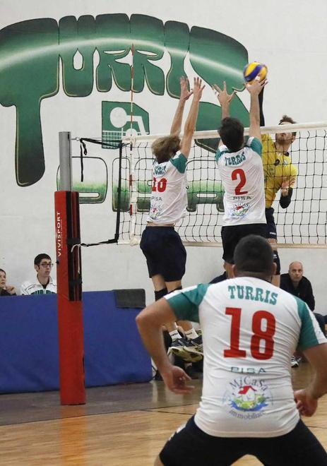 Grandi Turris contro Peimar Vbc Calci: in B è tempo di derby 