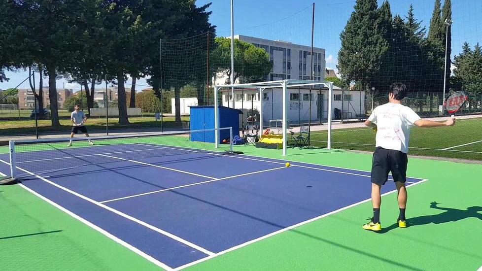 Palline di gommapiuma: ecco il “touch tennis”