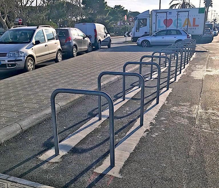 Ultimi ritocchi per la pista ciclabile