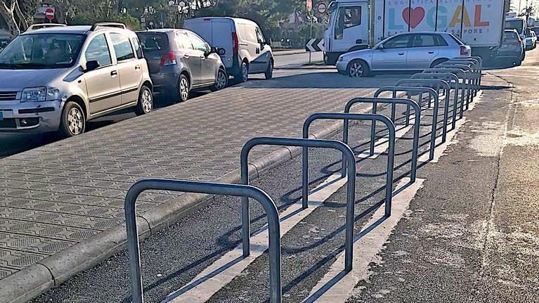 Ultimi ritocchi per la pista ciclabile