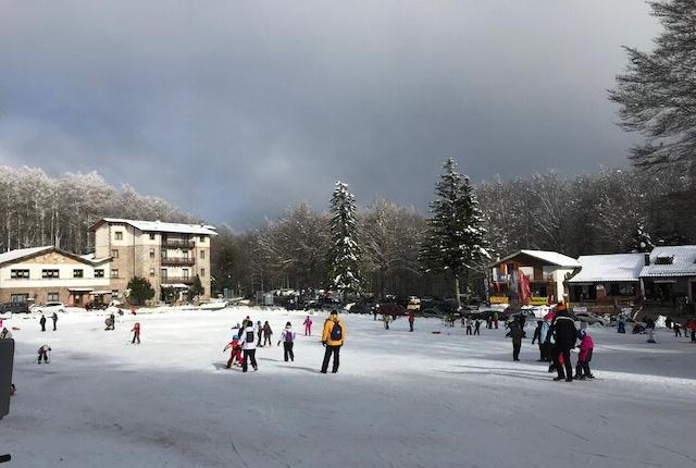 Neve abbondante, si scia ovunque 
