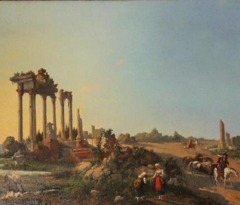 Una delle opere donate da Luzzetti