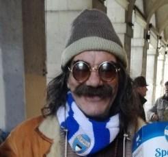 Aldo, il baffo canterino di Padova Il grande tifoso della Spal compie 60 anni