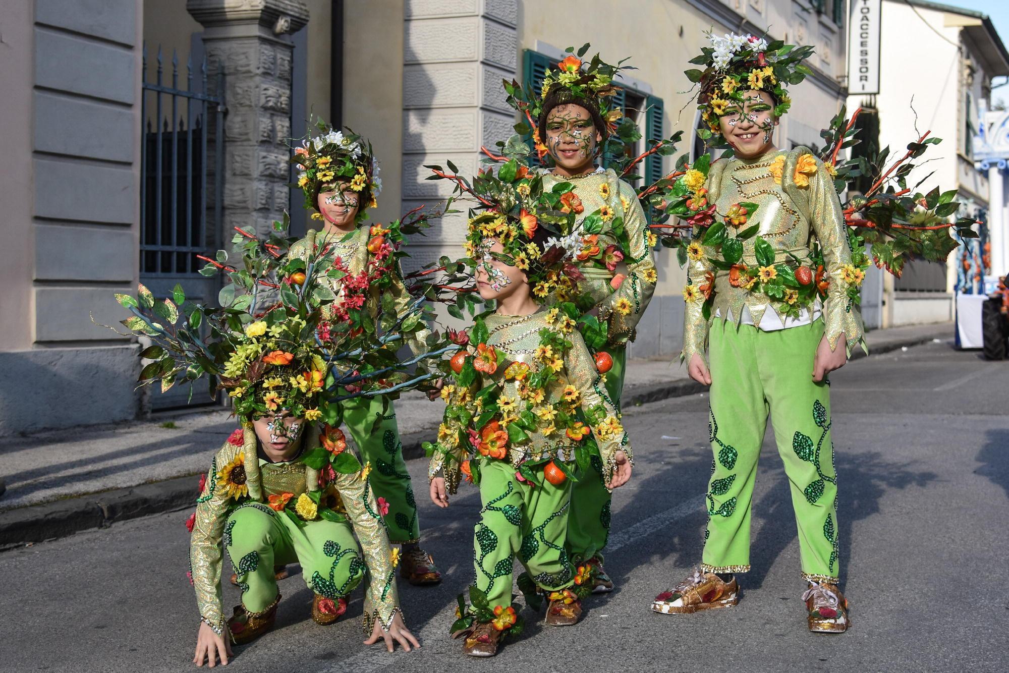 Maschere al Carnevale di Santa Croce