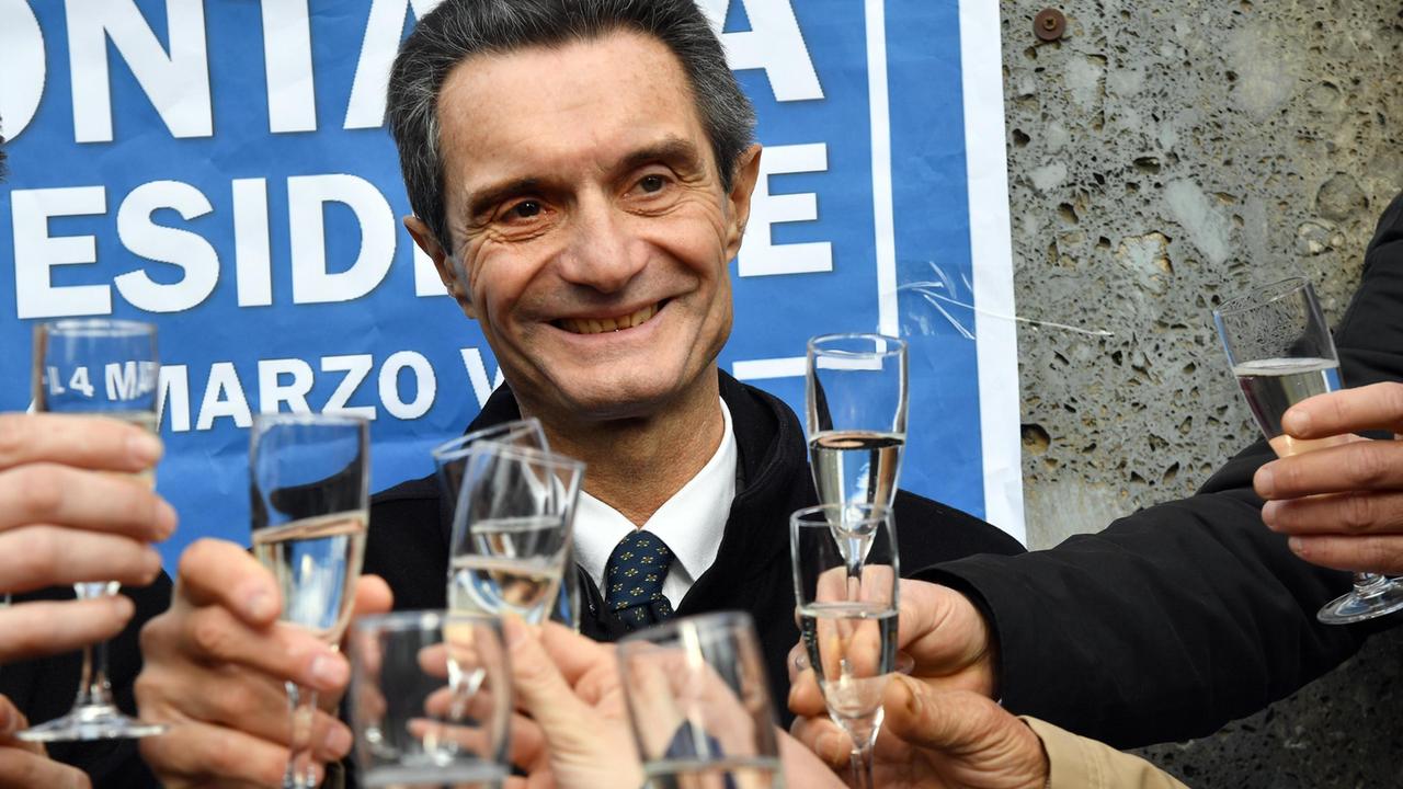 Attilio Fontana, candidato per la presidenza della Regione Lombardia
