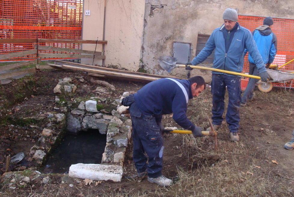 Al via i lavori per il recupero della vasca in via XX Settembre