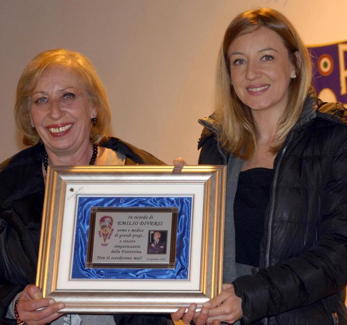 L’omaggio del Club Viola al dottore di Scarlino