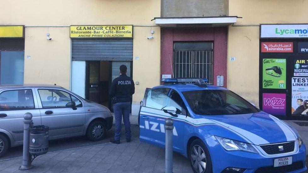 Zona stazione, chiuso Glamour Restaurant