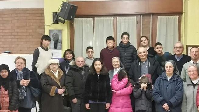 Il vescovo incontra i ragazzi