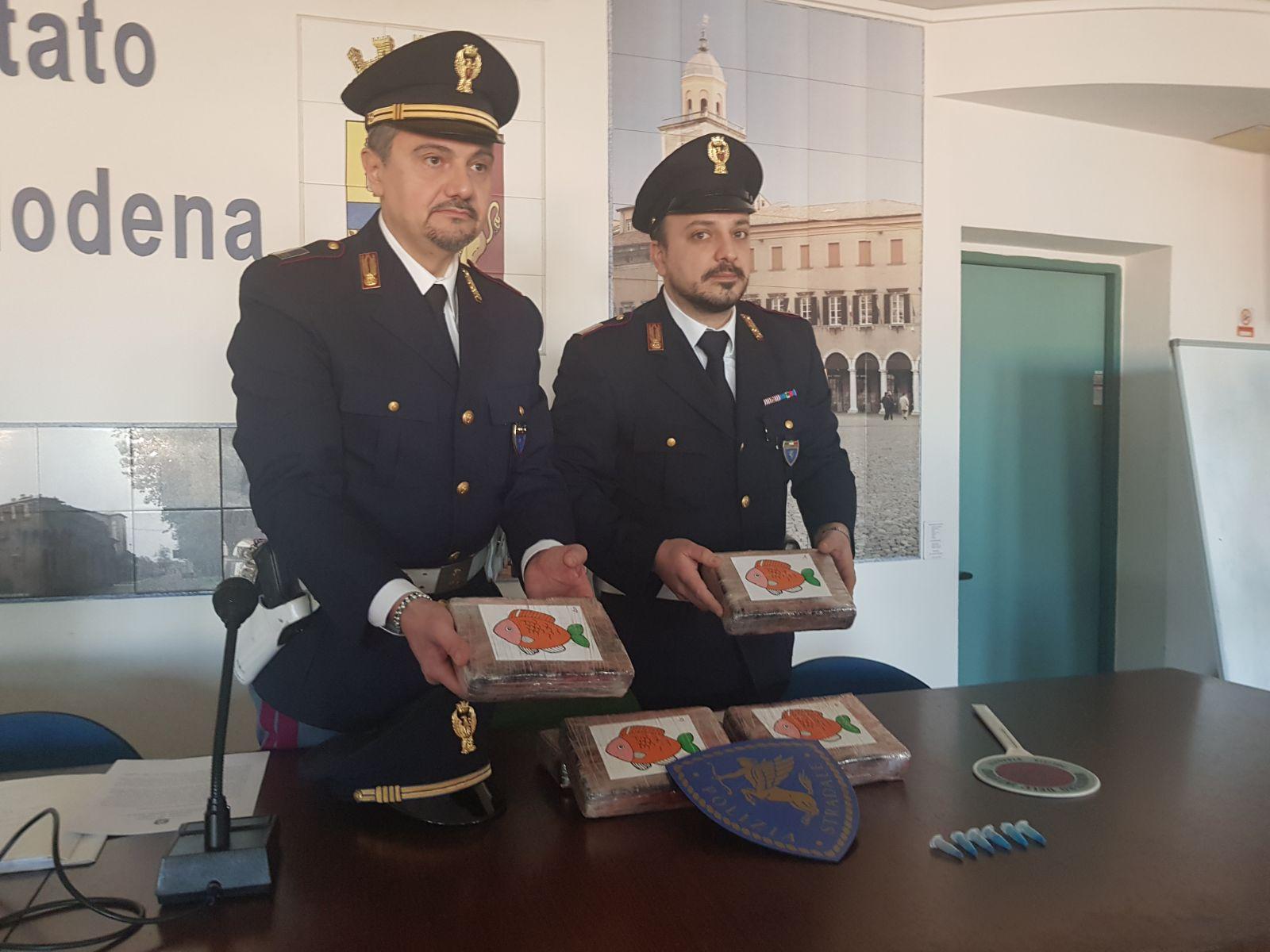 Modena. Un 34enne fermato in autostrada con 6,7 chili di cocaina