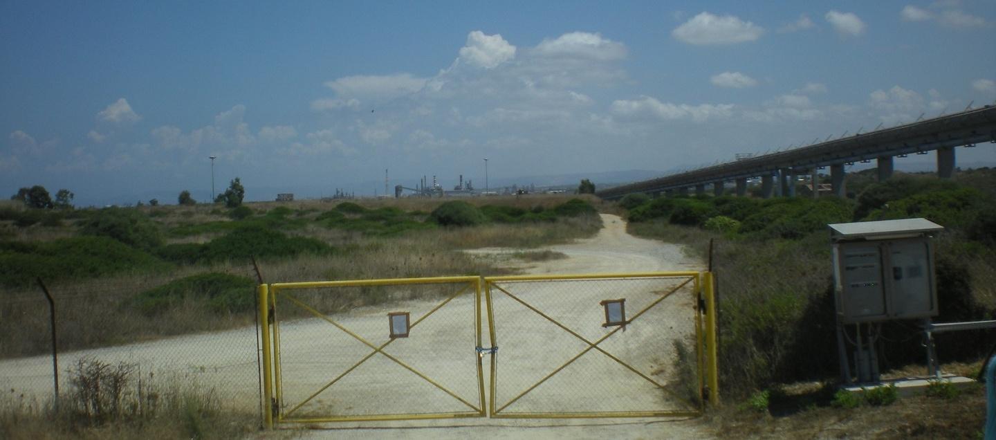 L'area di Minciaredda dove è previsto il progetto "Nuraghe"
