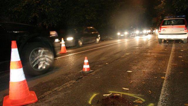 I rilievi di un incidente stradale in via Firenze (foto d'archivio)