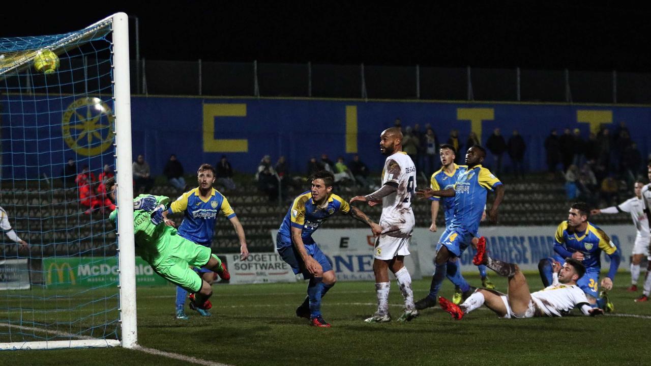 Il gol partita di Baldassin al 34' del primo tempo
